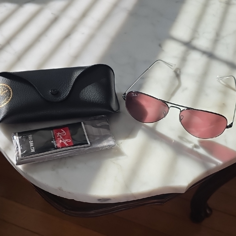 Ray-Ban AVIATOR METAL II with Violet Lenses